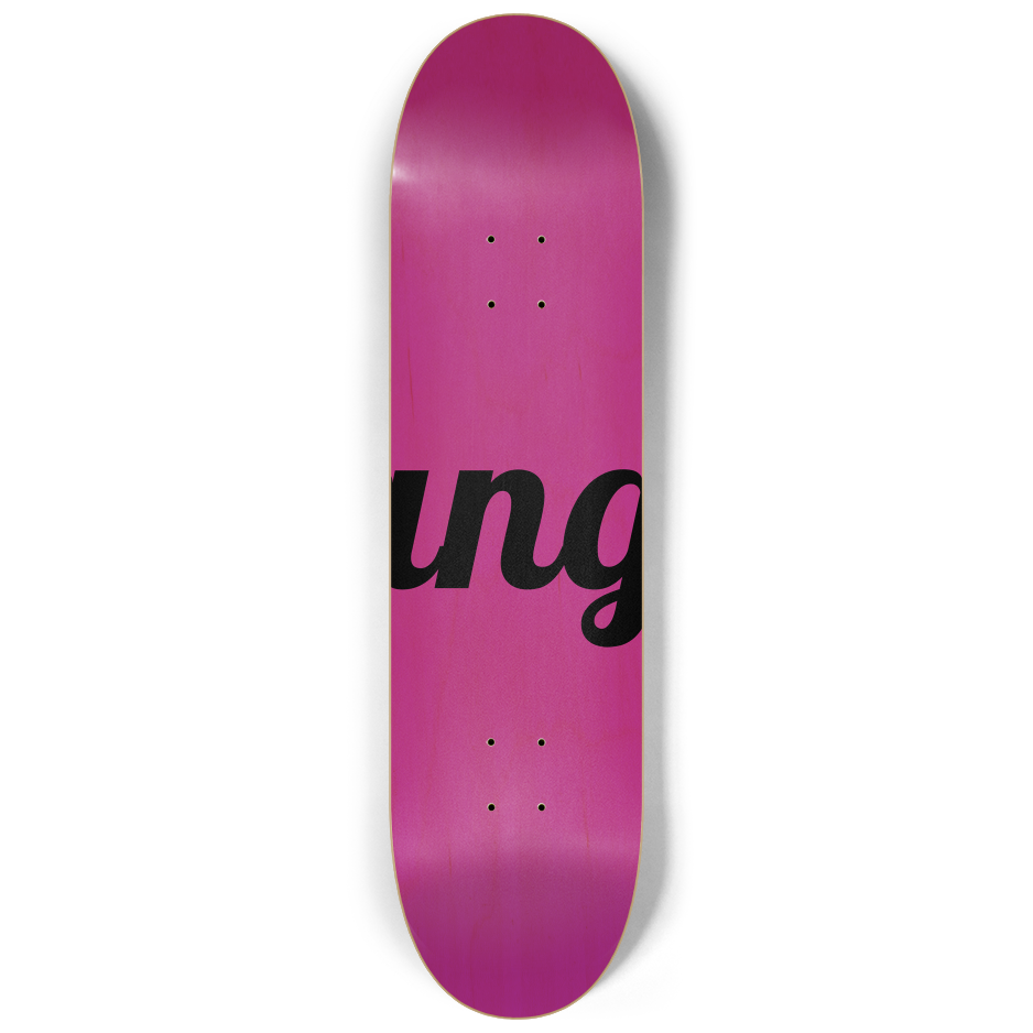 Skateboard Wall Art Series - Banger
